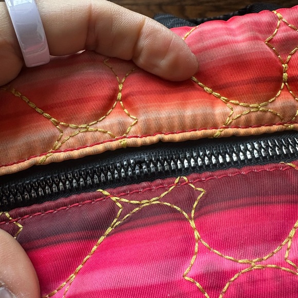 Betsy Johnson rainbow quilted backpack - Picture 17 of 17